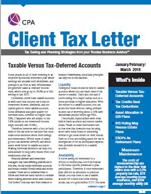 BSLR Client Tax Letter 2017 Quarter 4