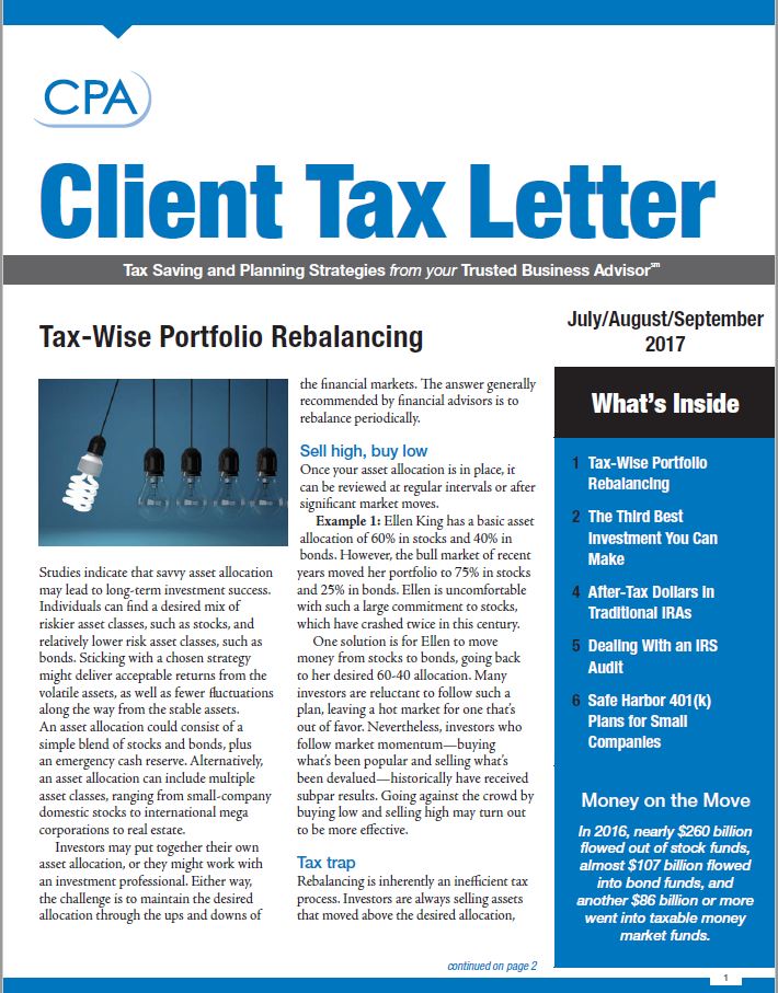 BSLR Client Tax Letter 2017 Quarter 3
